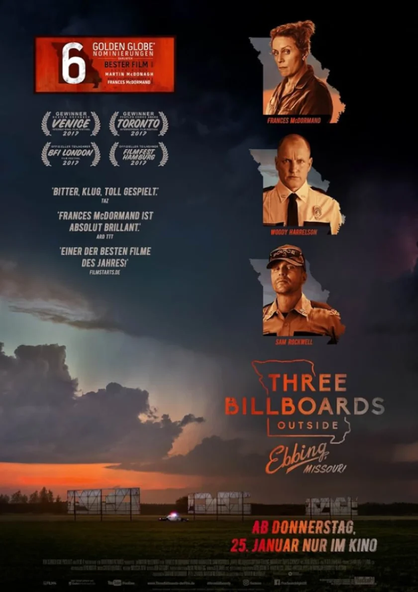 Three Billboards Outside Ebbing, Missouri