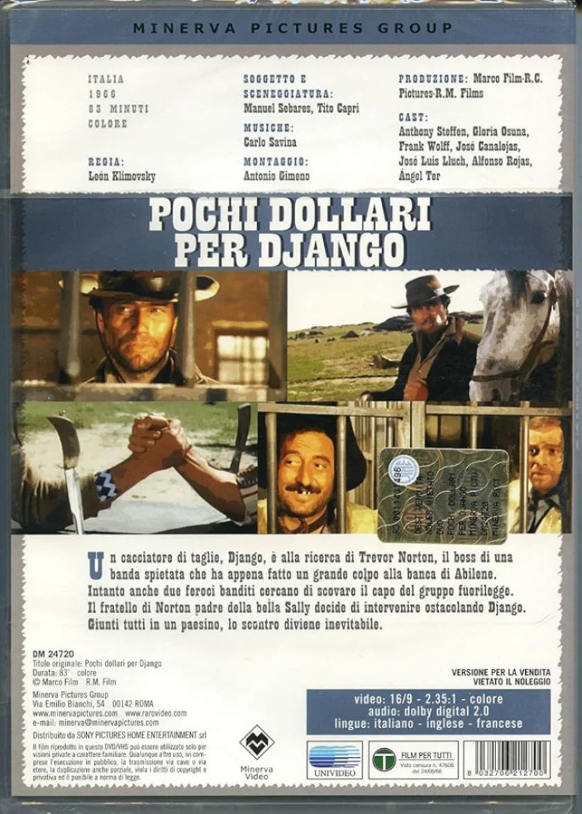 Pochi dollari per Django