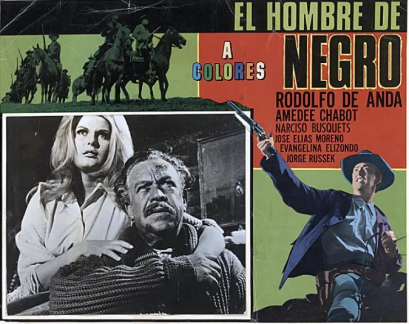 El hombre de negro