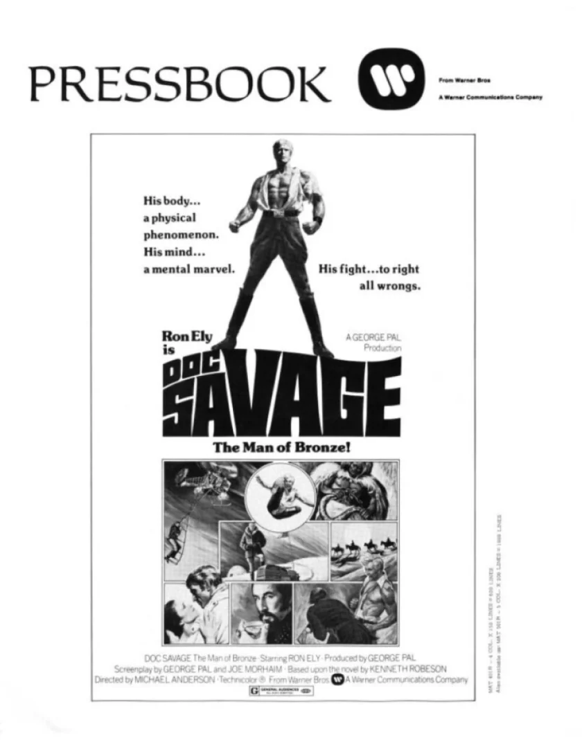 Doc Savage: The Man of Bronze