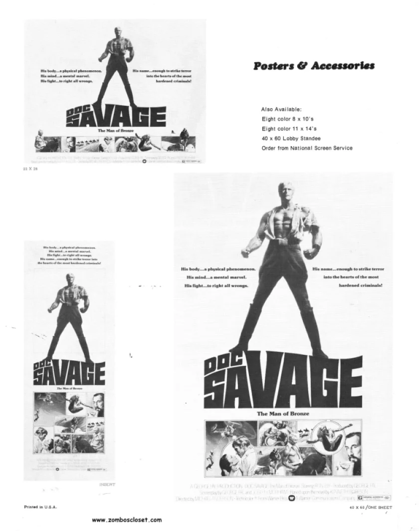 Doc Savage: The Man of Bronze
