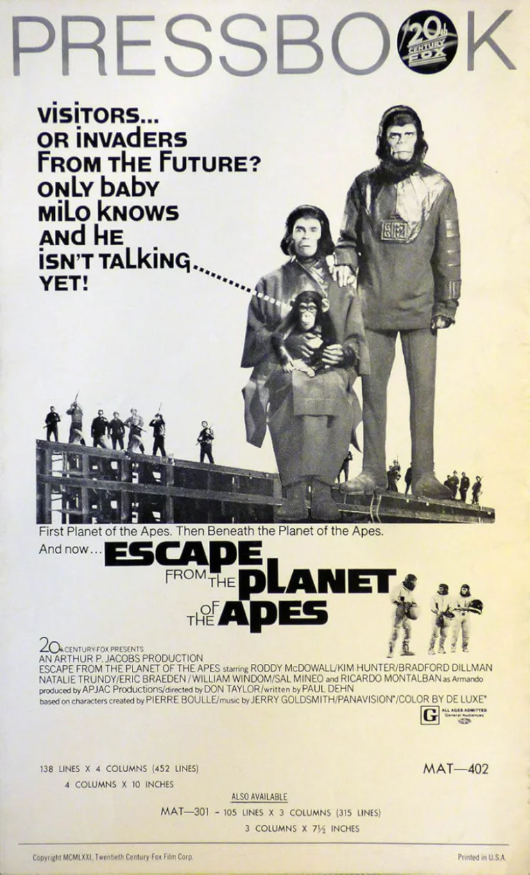 Escape from the Planet of the Apes