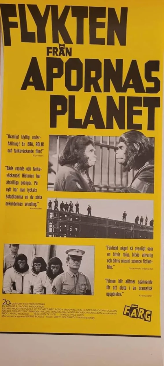 Escape from the Planet of the Apes
