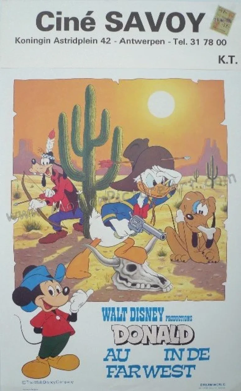 Donald Duck Goes West