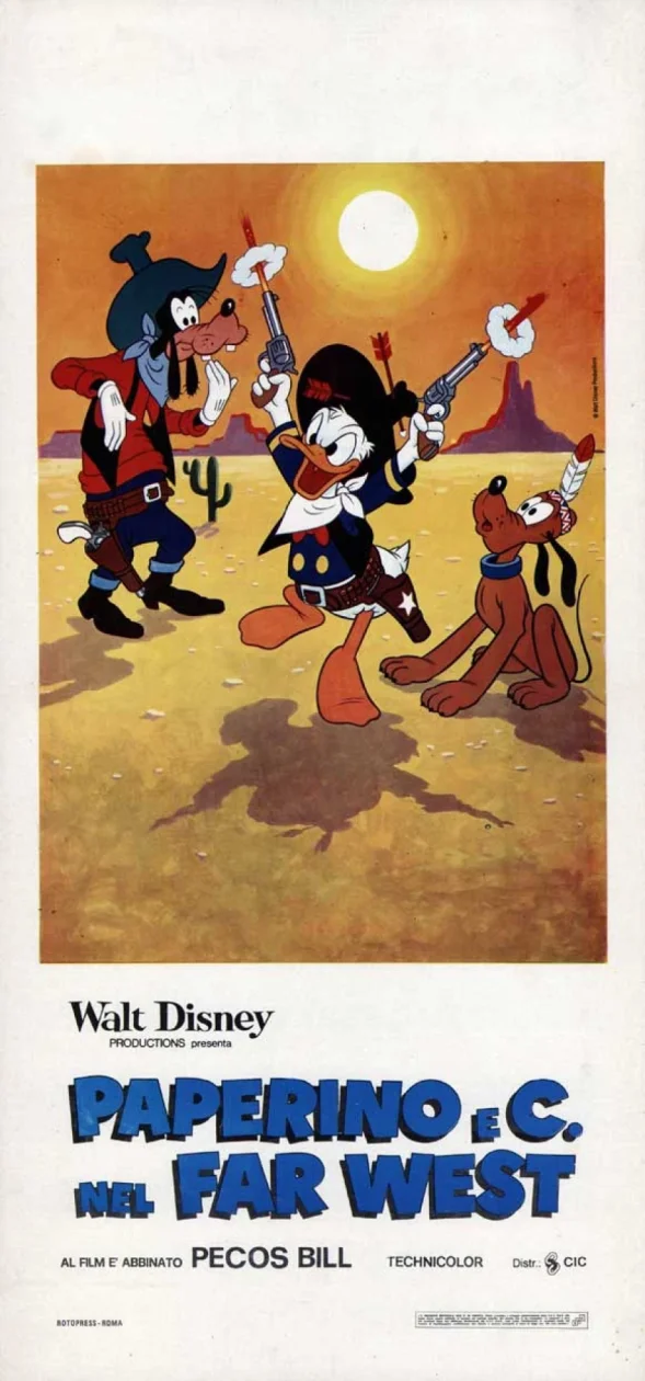 Donald Duck Goes West