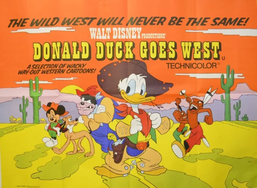 Donald Duck Goes West