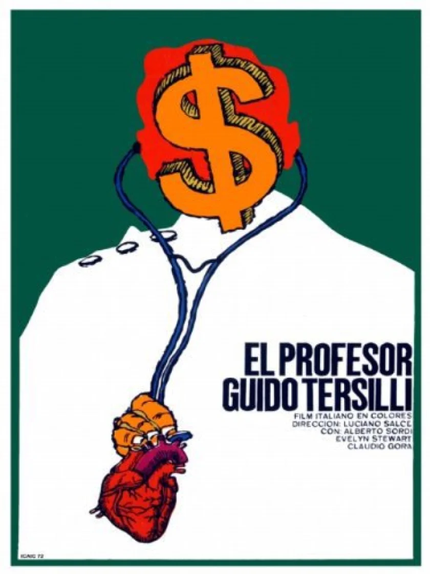 Il prof. dott. Guido Tersilli primario della clinica Villa Celeste convenzionata con le mutue