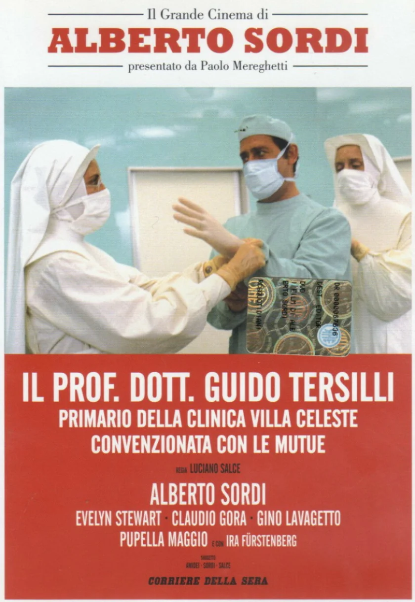 Il prof. dott. Guido Tersilli primario della clinica Villa Celeste convenzionata con le mutue