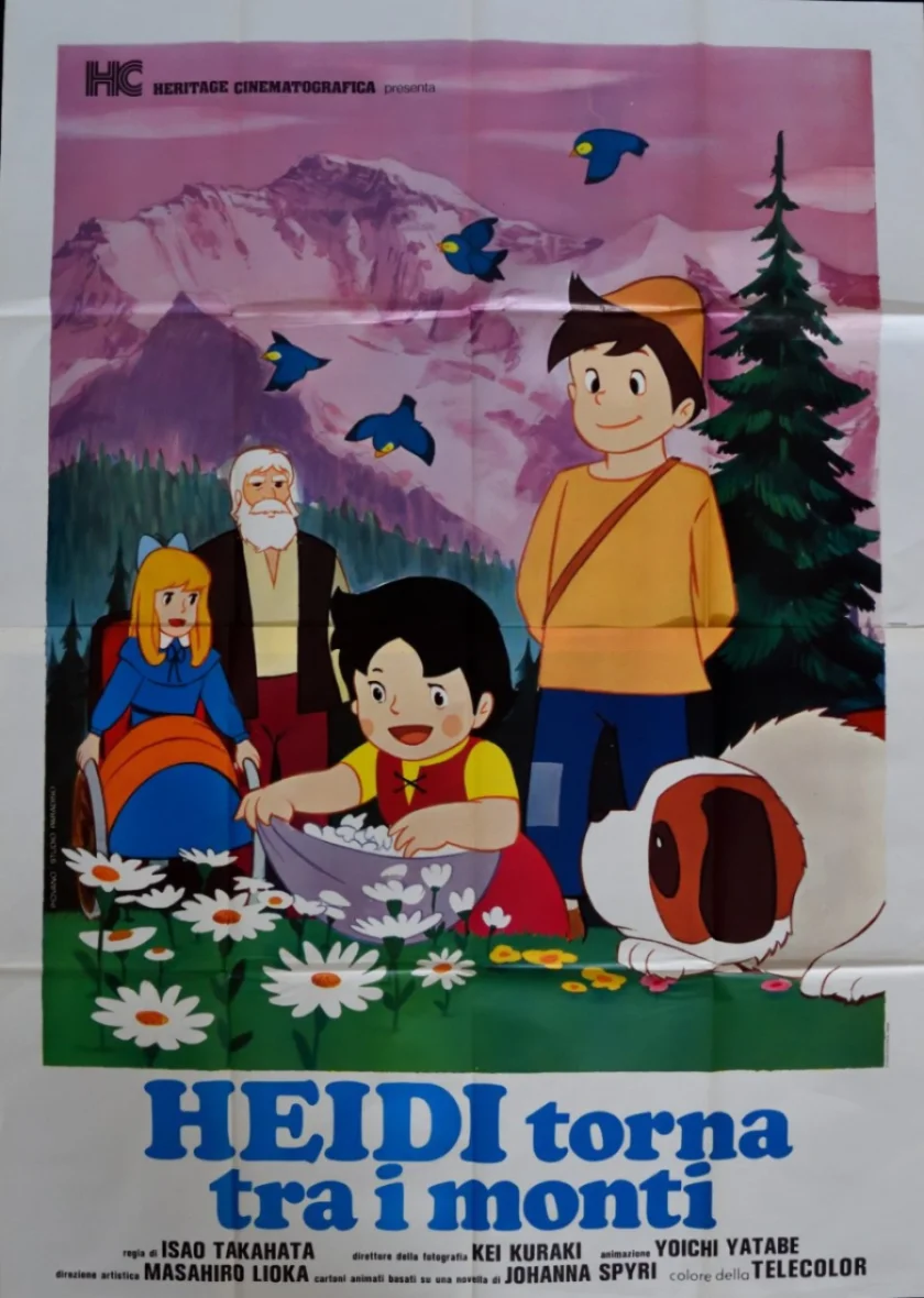 Heidi torna tra i monti