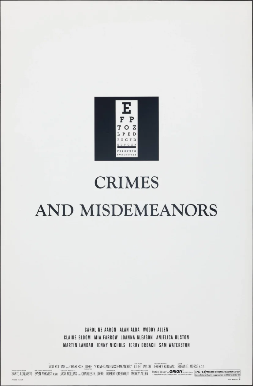 Crimes and Misdemeanors