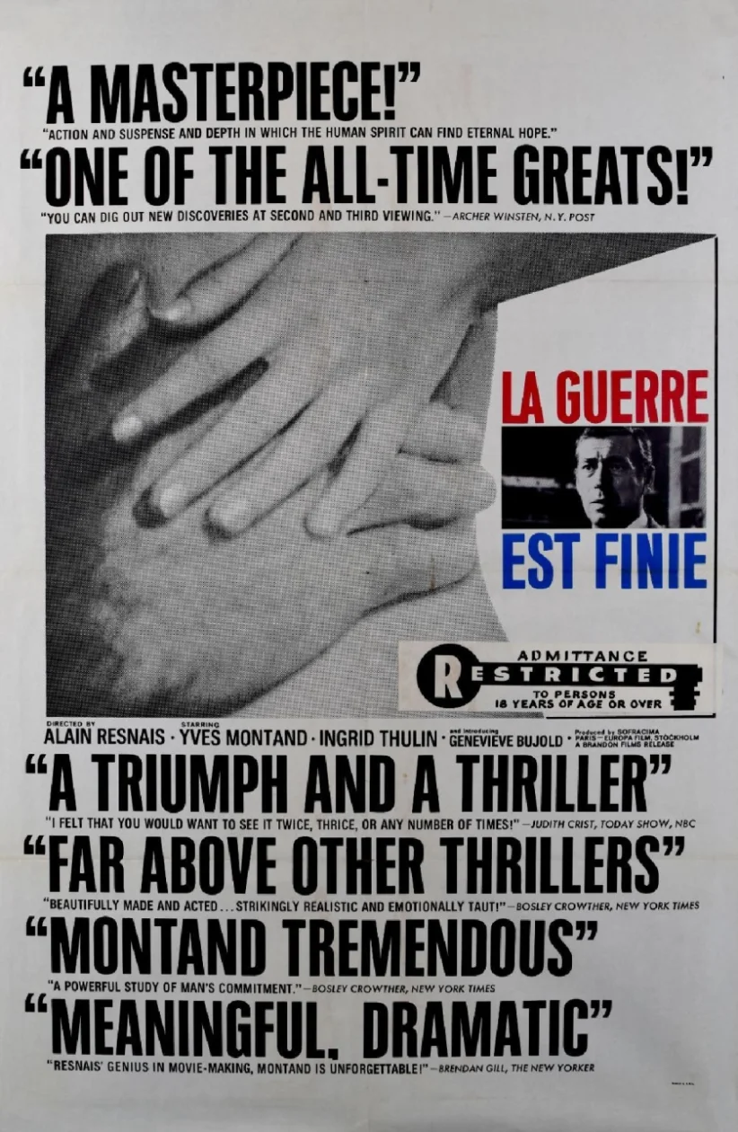 La guerre est finie