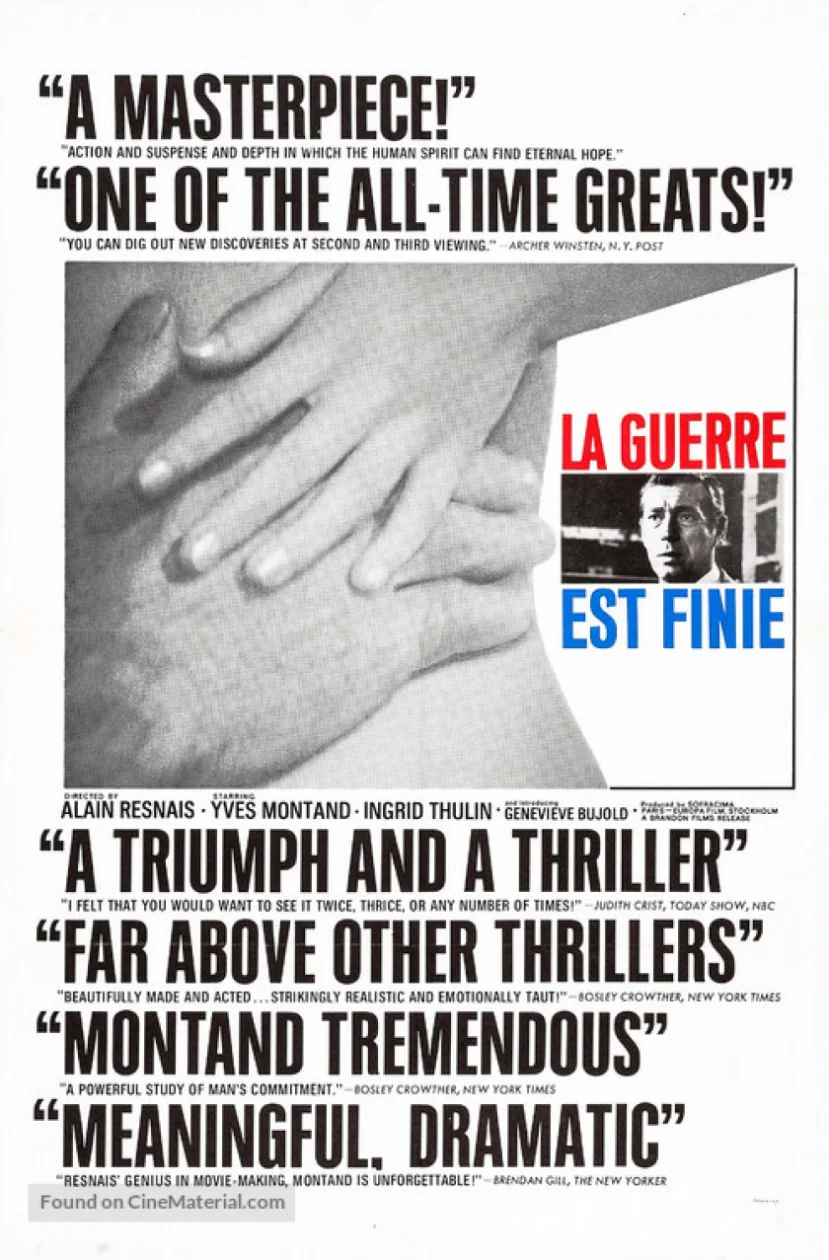 La guerre est finie