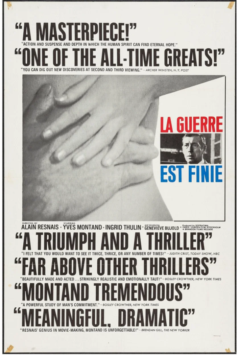 La guerre est finie