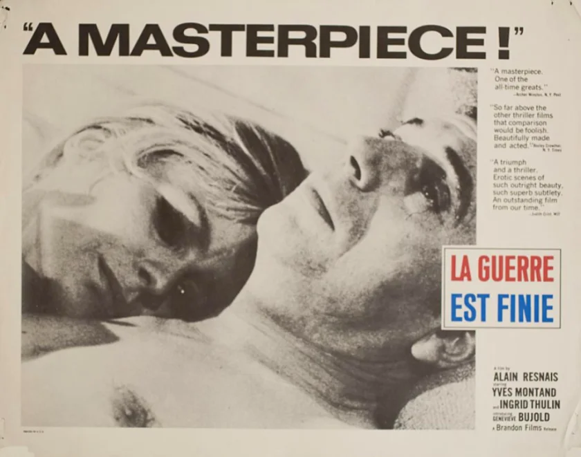 La guerre est finie