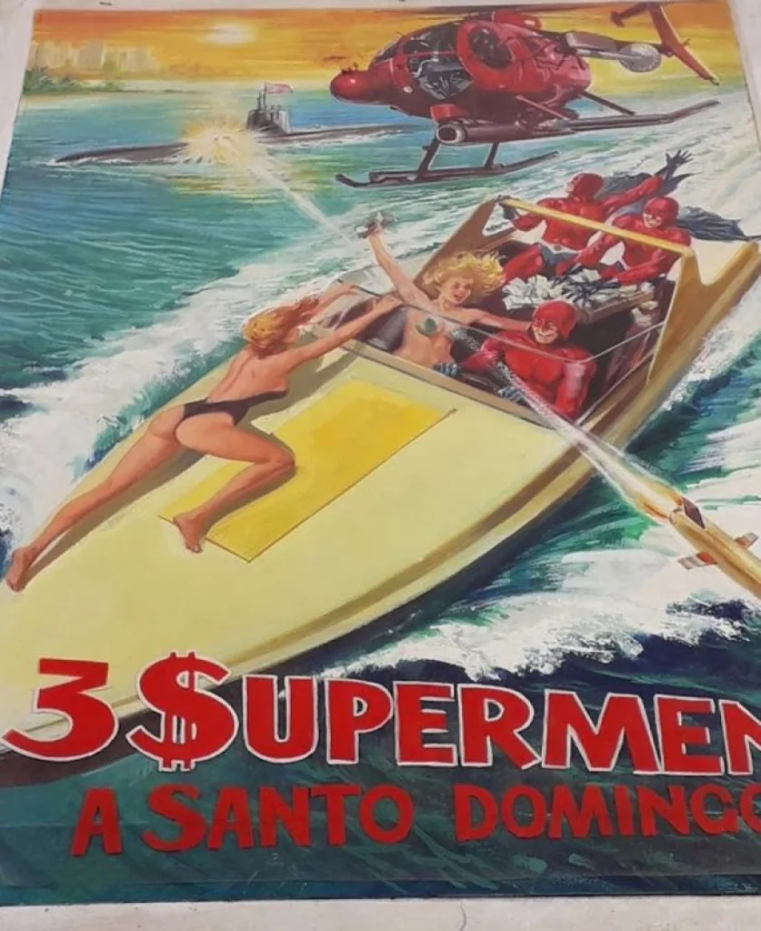 3 supermen a Santo Domingo