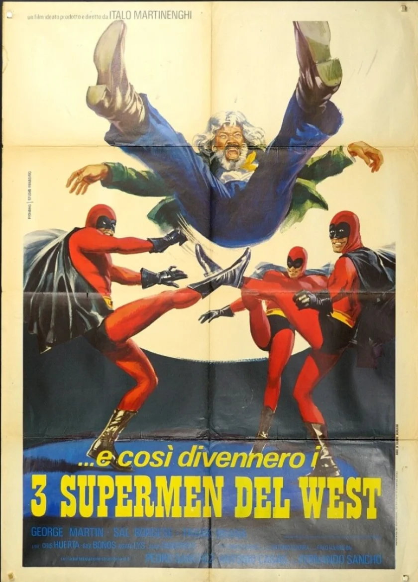 ...e così divennero i 3 supermen del West