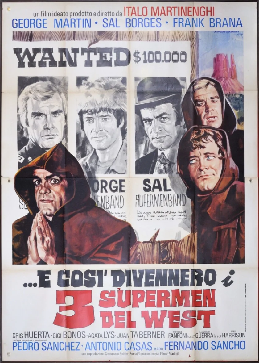 ...e così divennero i 3 supermen del West