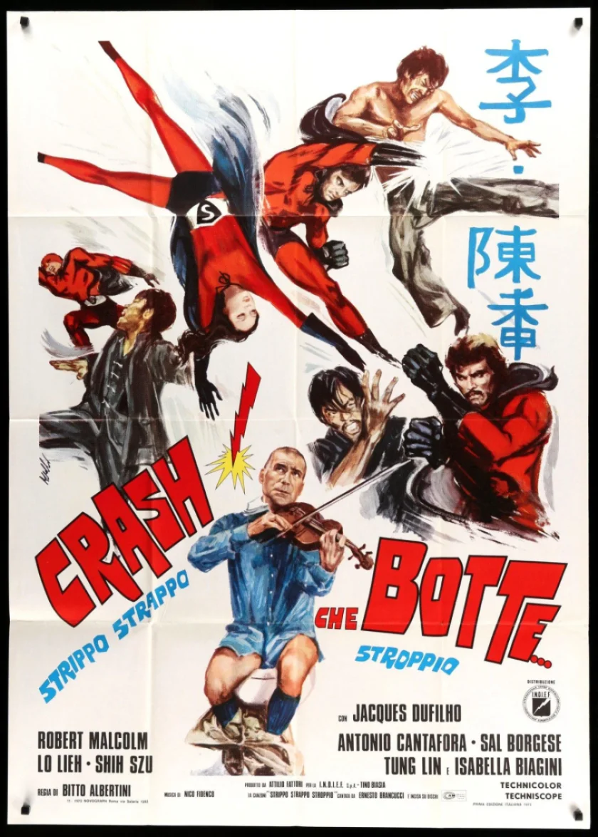 Crash! Che botte... Strippo strappo stroppio