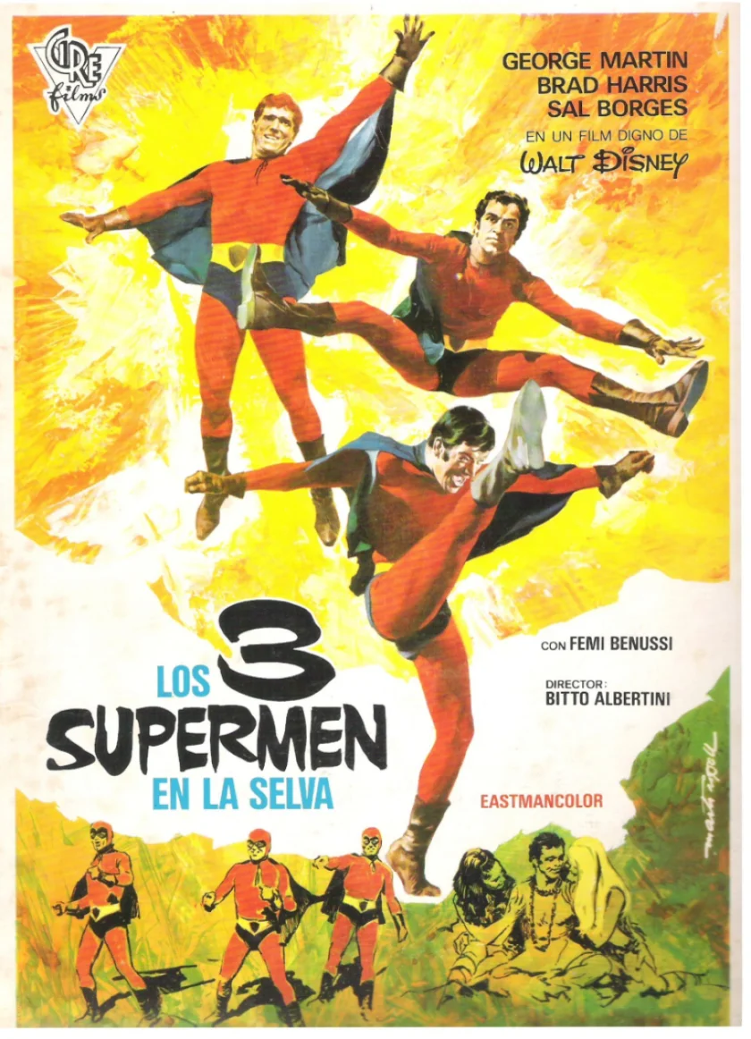 Che fanno i nostri supermen tra le vergini della jungla?