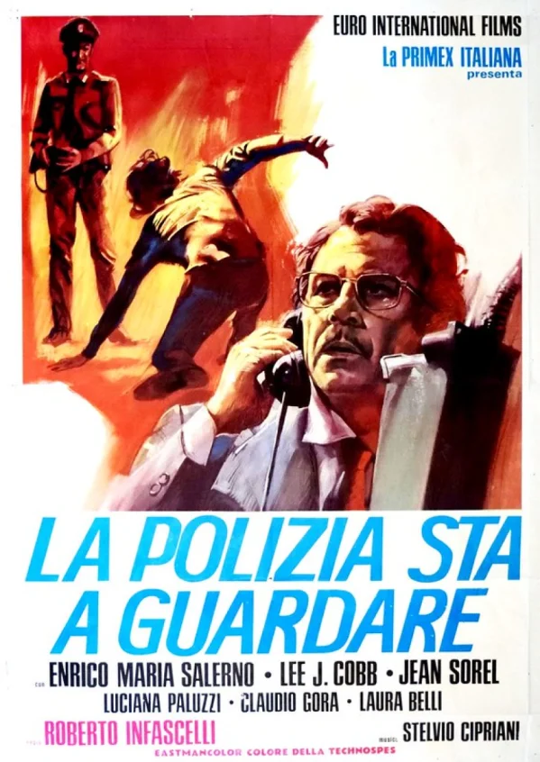 La polizia sta a guardare