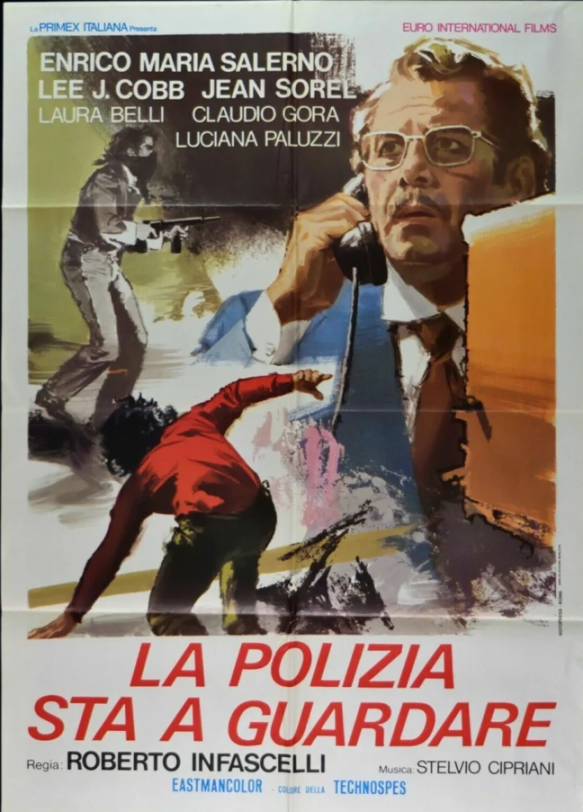 La polizia sta a guardare