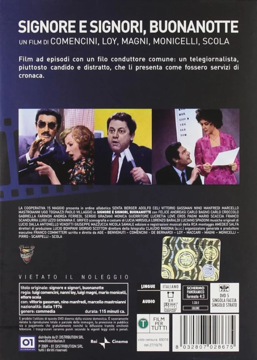 Signore e signori, buonanotte